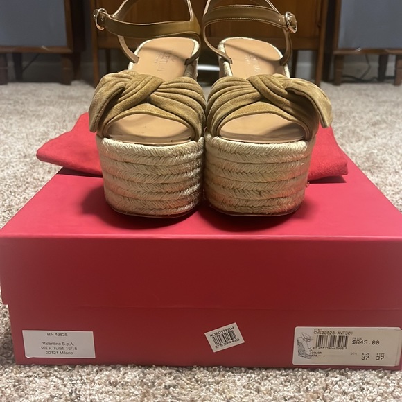 Valentino Suede Espadrilles - Picture 8 of 10